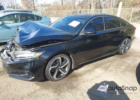 2022 Honda Accord Sport z USA, uszkodzony, nr VIN 1HGCV1F36NA051558
